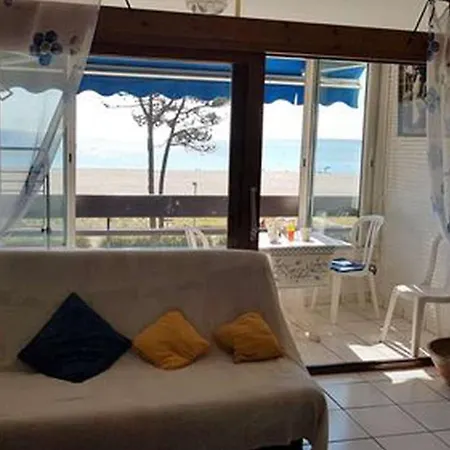 Superbe Vue Pour Ce Joli T2 En Front De -wifi -direct Plage-5pc254 Saint-Cyprien (Pyrenees-Orientales)